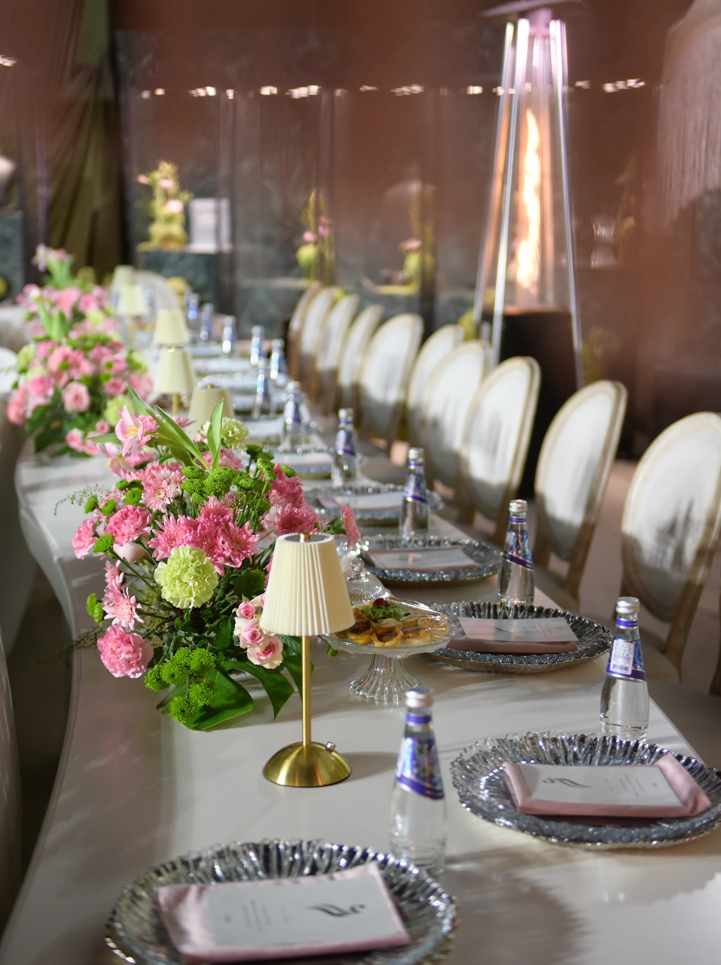 Luxury wedding decoration qatar setup by Al Anaqh
