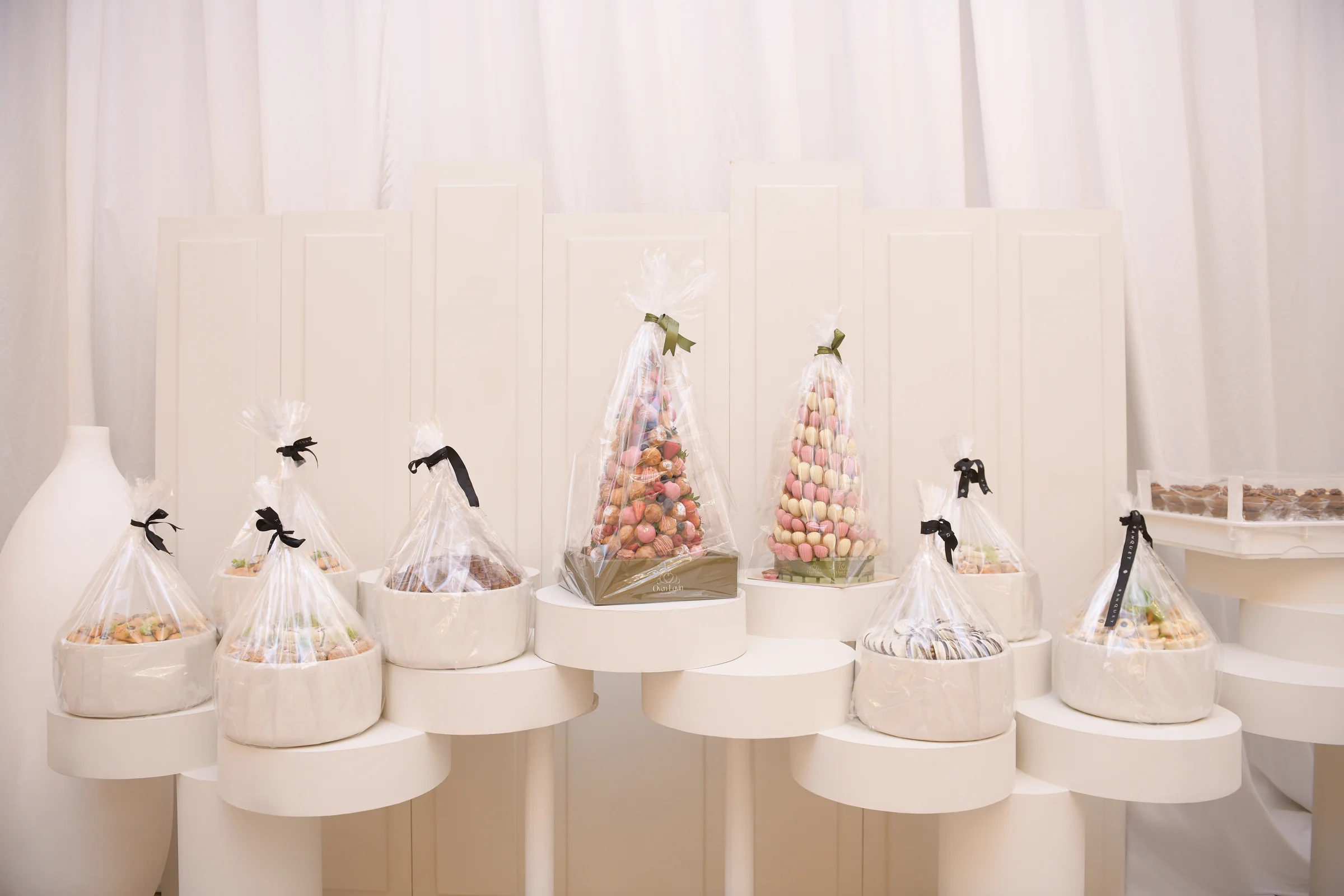 Wedding planners in qatar stage backdrop and lighting in Doha