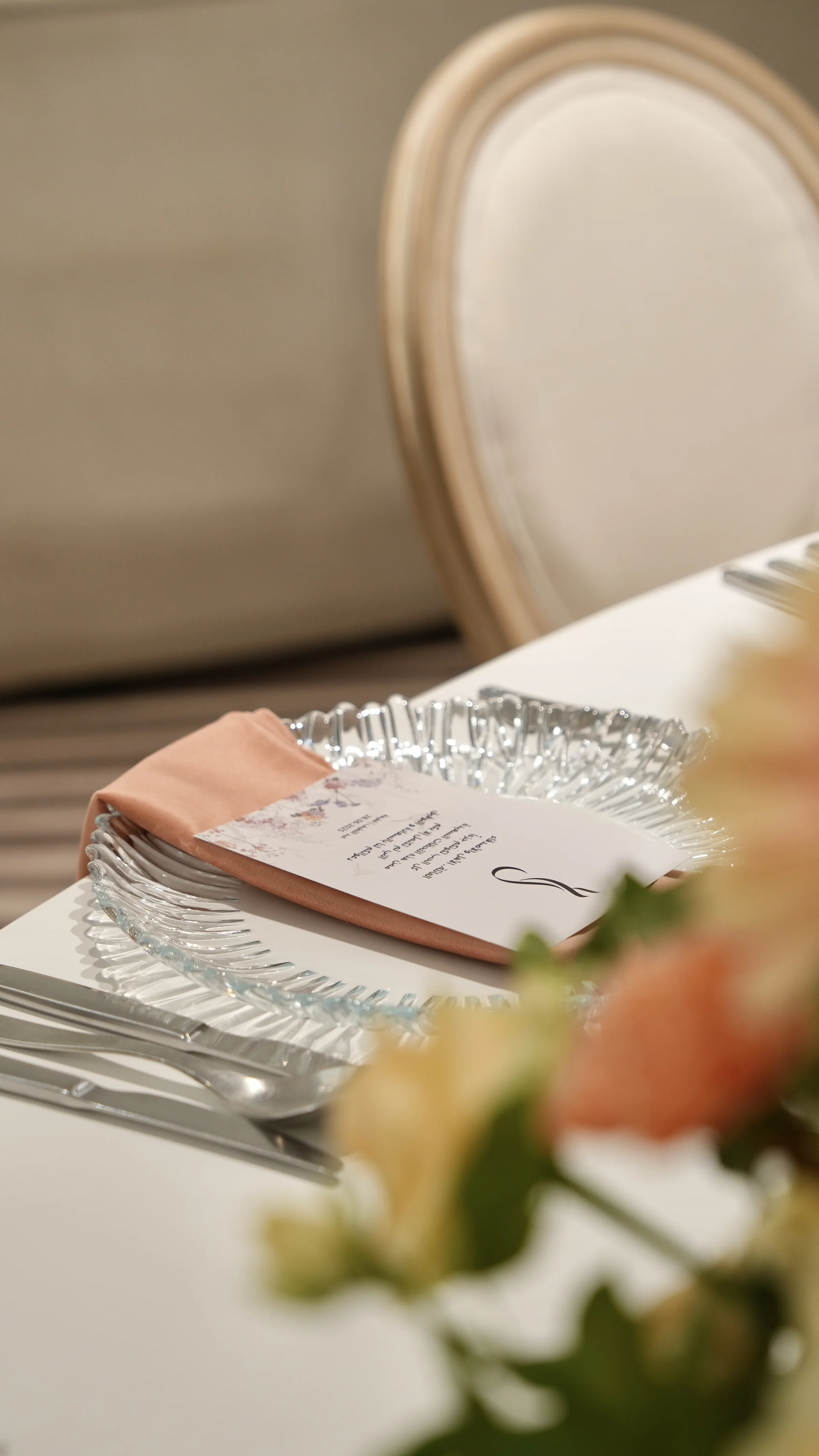 Wedding planners in qatar stage backdrop and lighting in Doha